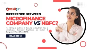 Microfinance Company VS NBFC