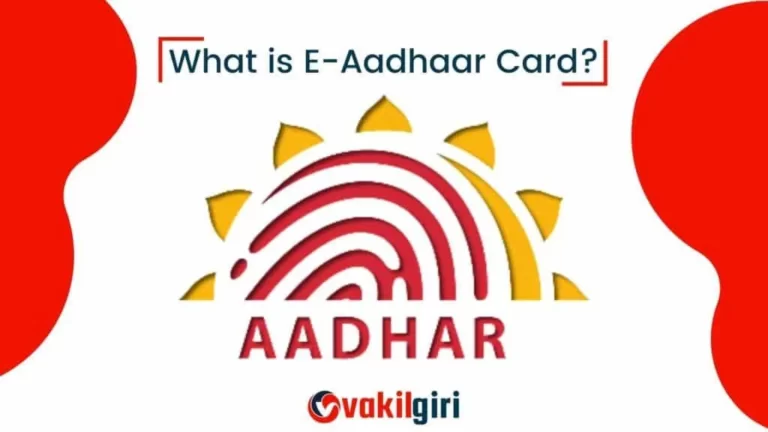 What-is-E-Aadhaar-Card