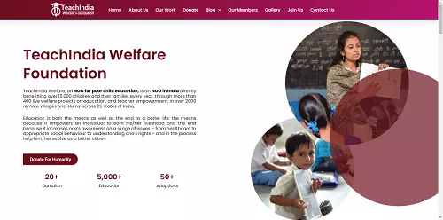 TeachIndia Welfare Foundation