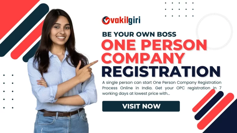 ONE PERSON COMPANY REGISTRATION